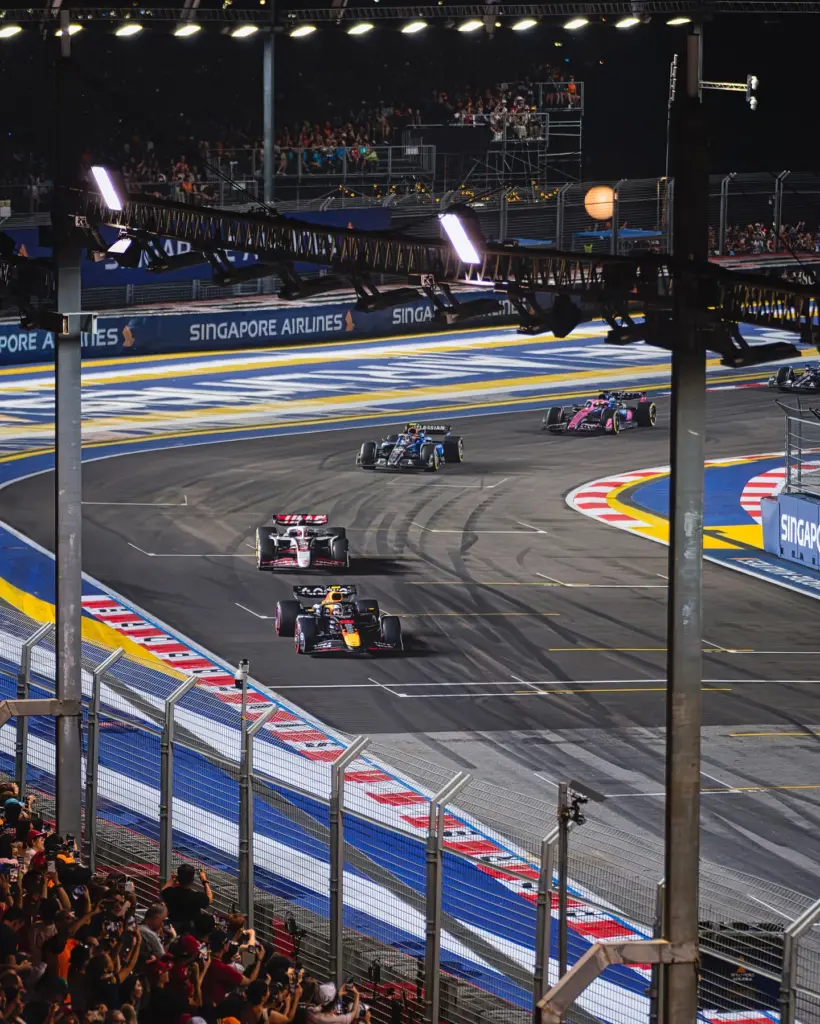 Singapore GP race