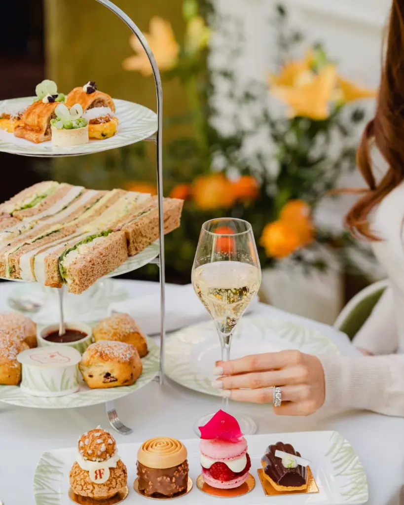 afternoon tea at The Balmoral