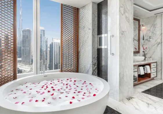 hotel bathtubs with a view