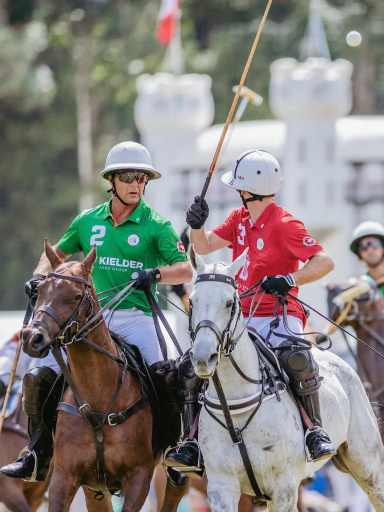 polo players at the 2025 Hublot Polo Gold Cup