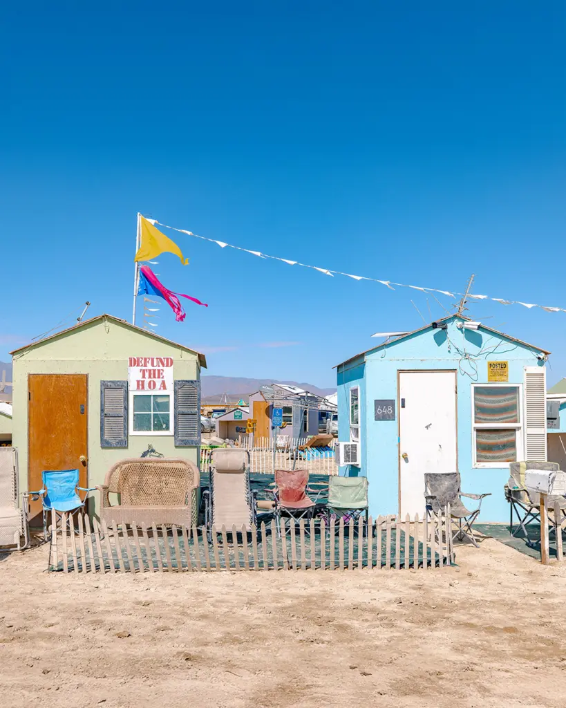 staying at Black Rock city