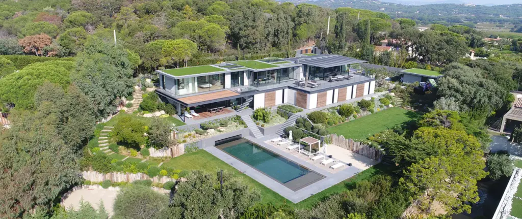 Ramatuelle Villa Grant with Sea Views and Private Path to Pampelonne