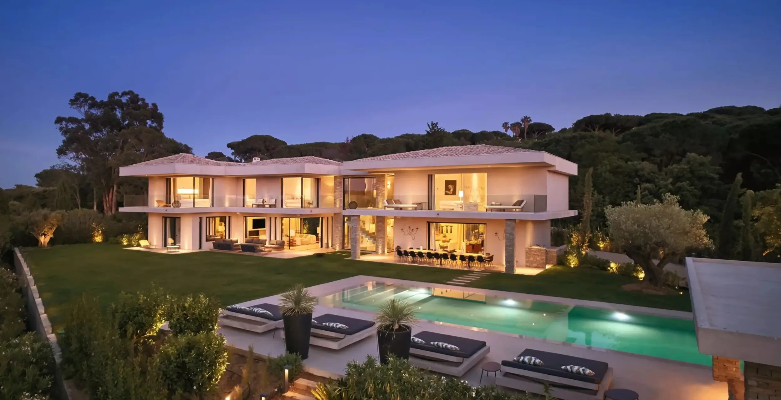 luxury summer rentals in the south of france
