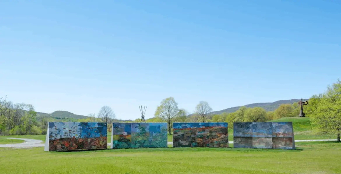 outdoor art installations