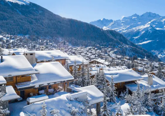 mountain chalets with private chefs and spas