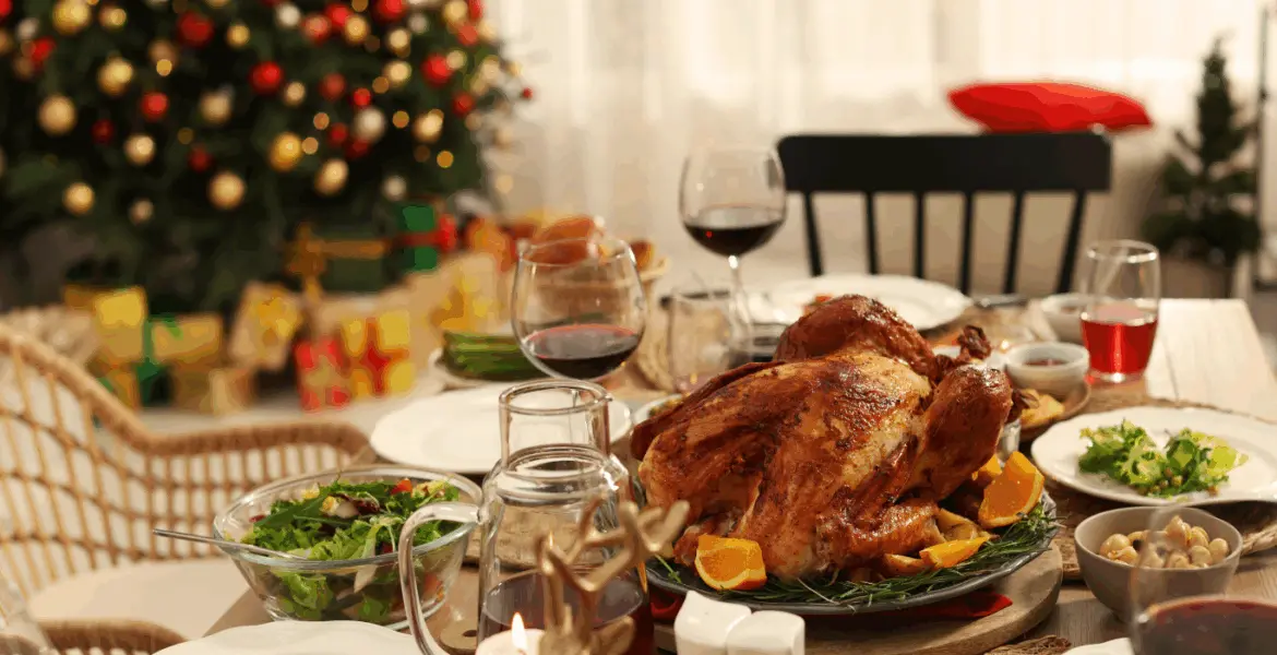 Luxury Christmas lunches