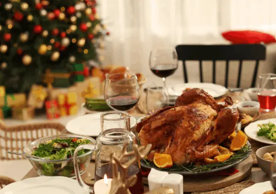 Luxury Christmas lunches