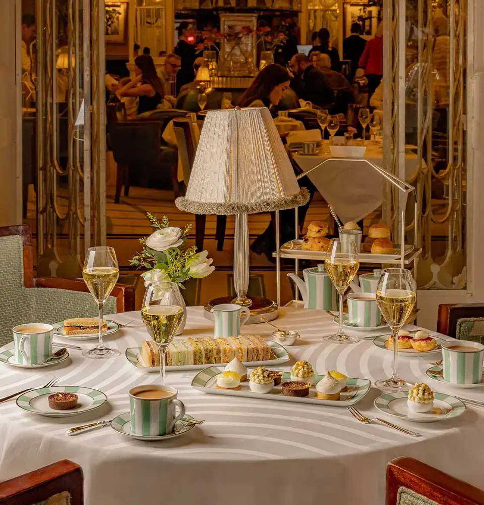 claridge's afternoon tea