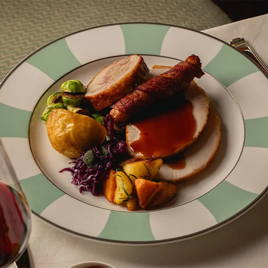 claridge's christmas lunch