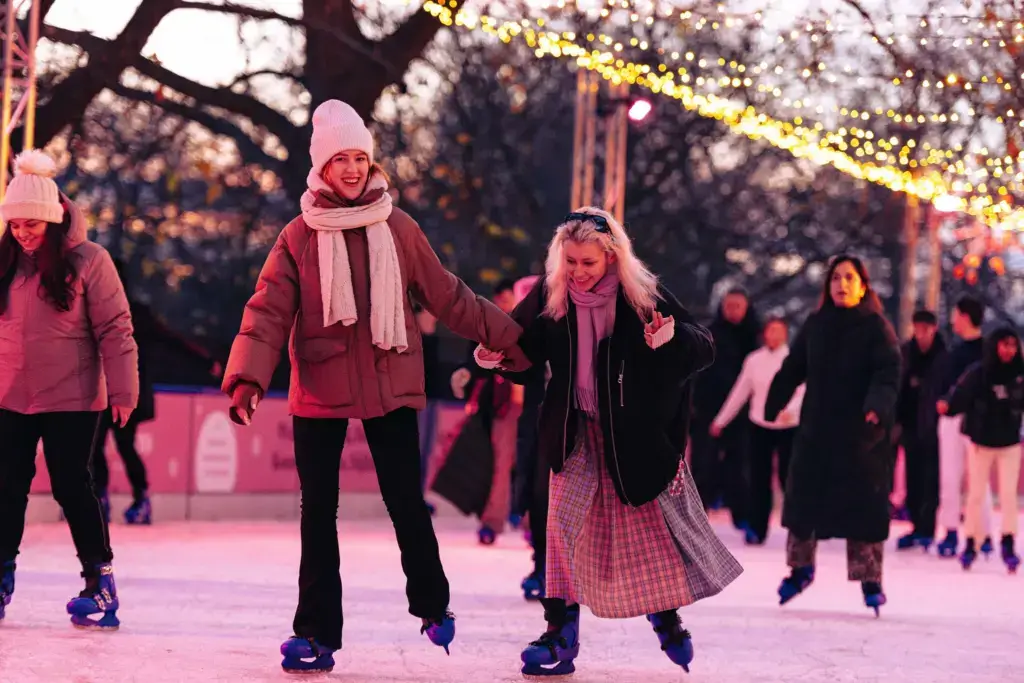 ice skating