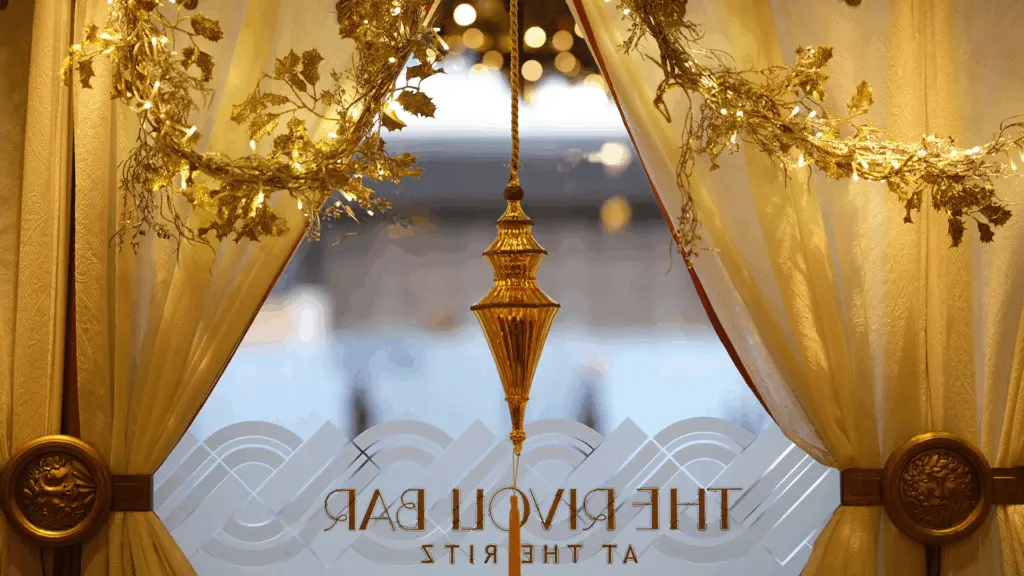 The Rivoli Bar at Christmas 2