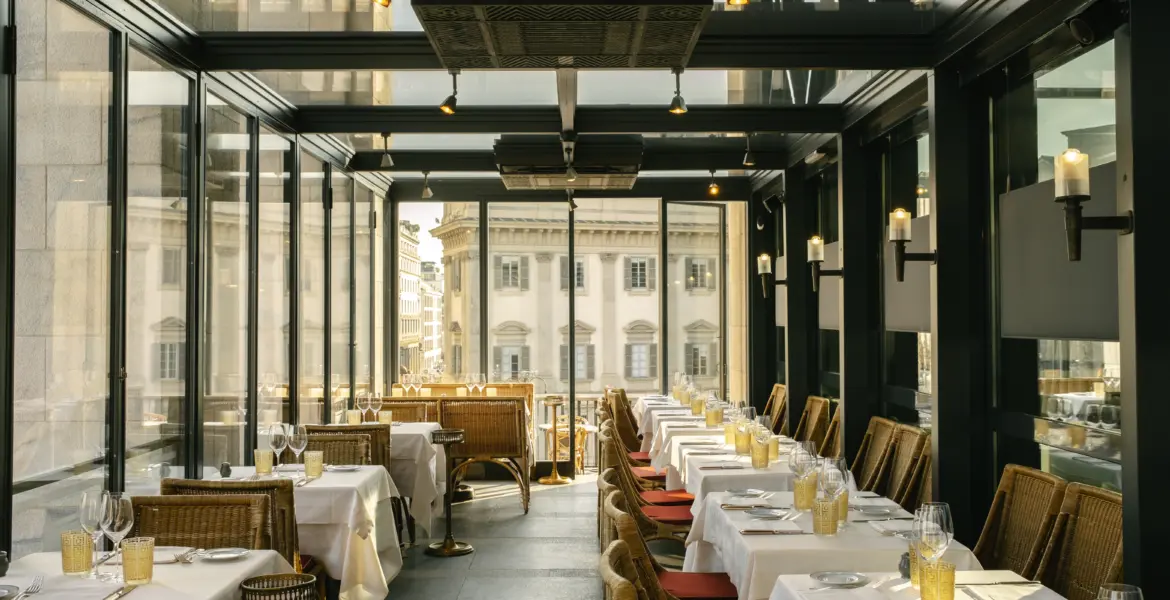 stylish restaurants in Milan