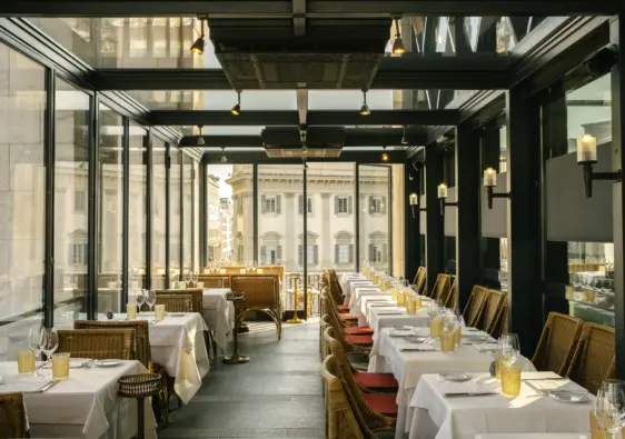stylish restaurants in Milan