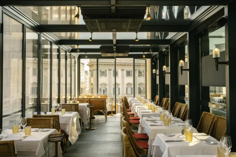 stylish restaurants in Milan