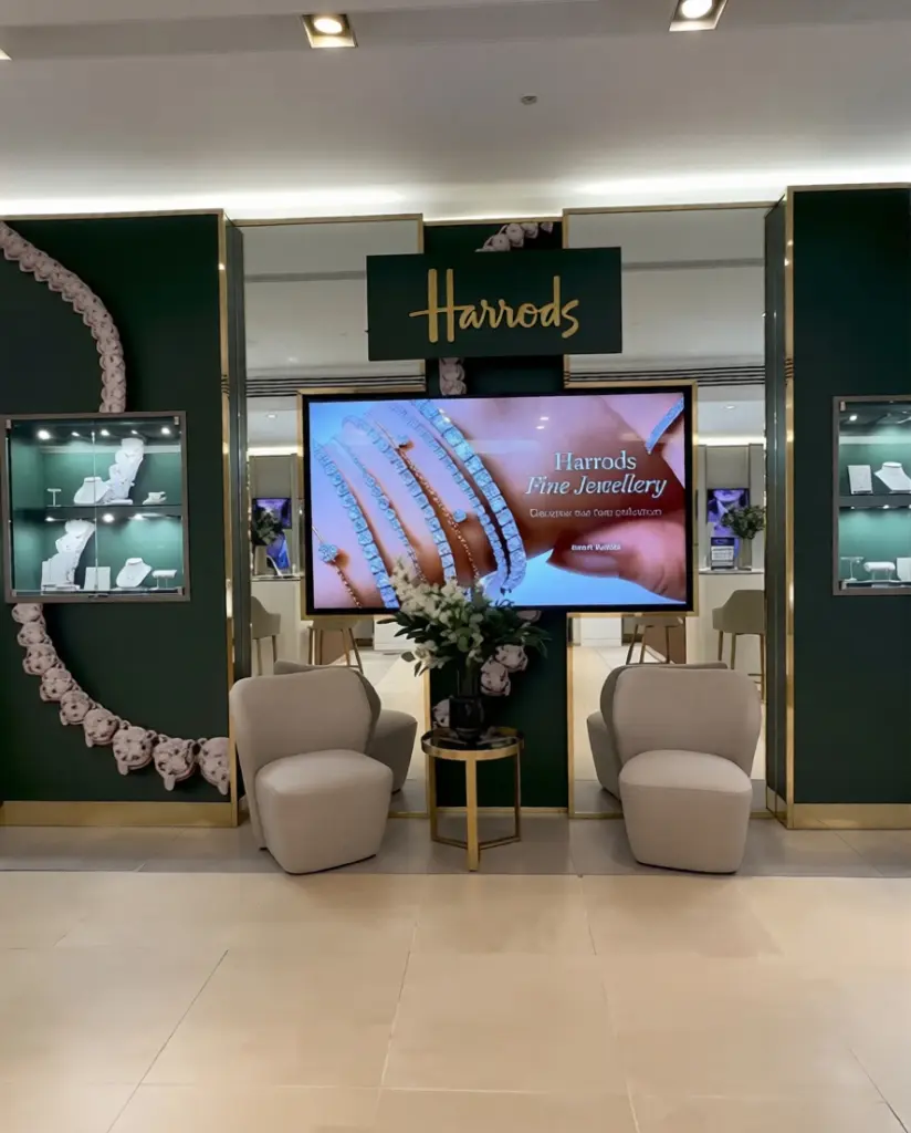 Harrods jewellery section