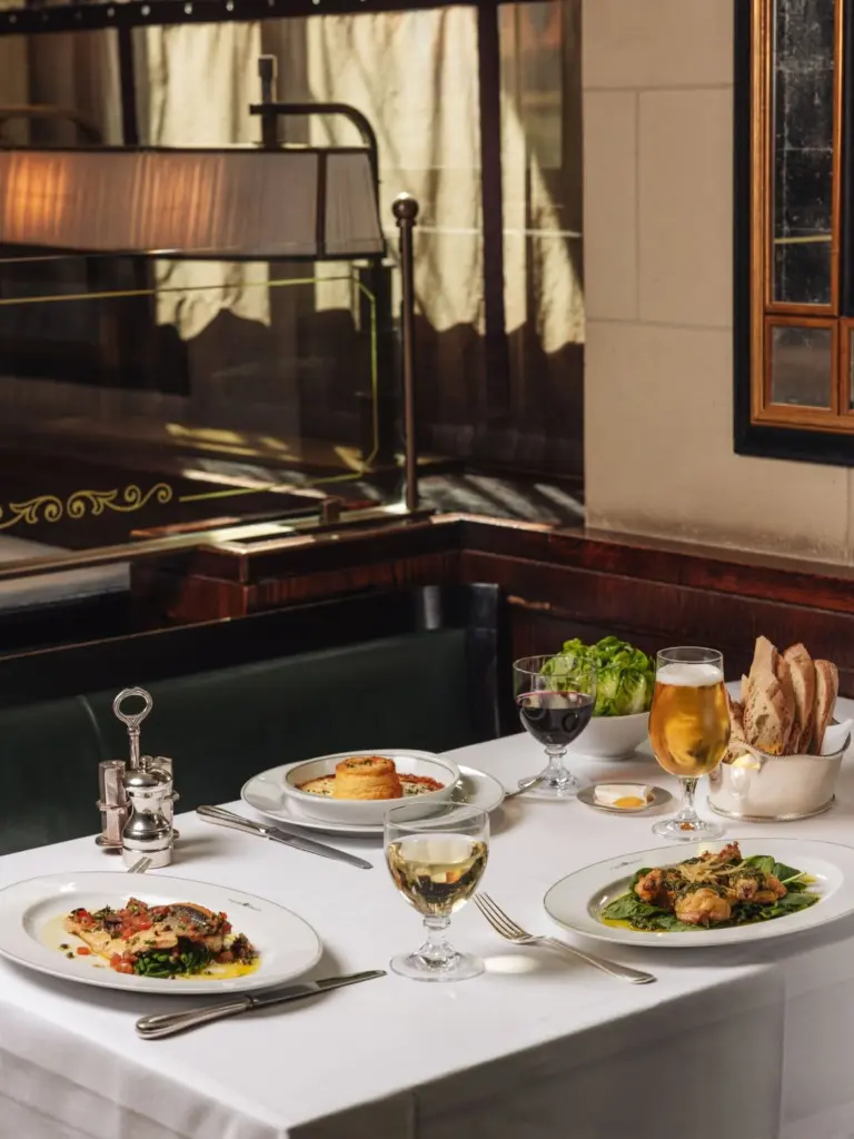 dining at The Delaunay