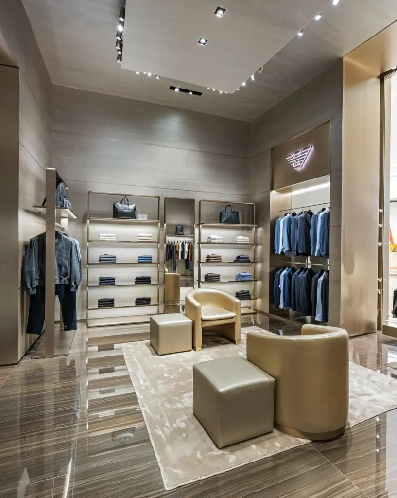 giorgio armani store in Dubai mall