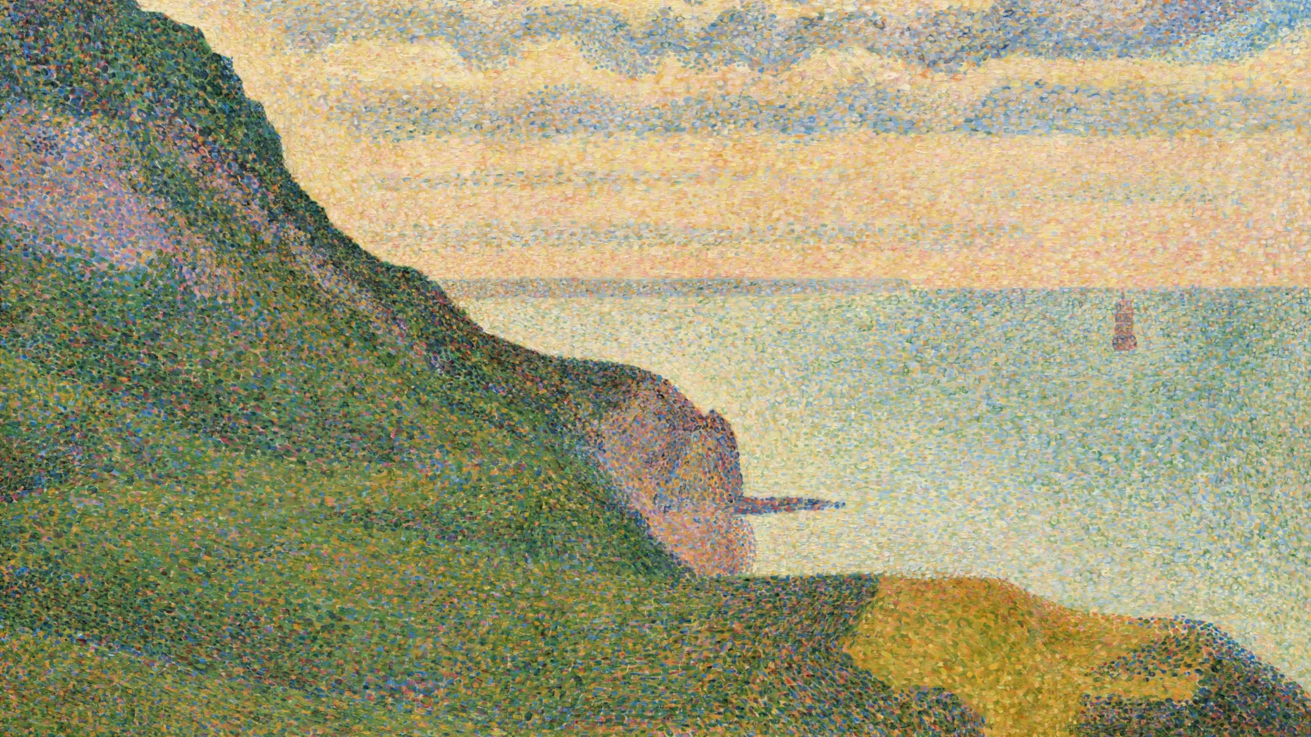 seurat and the sea exhibition