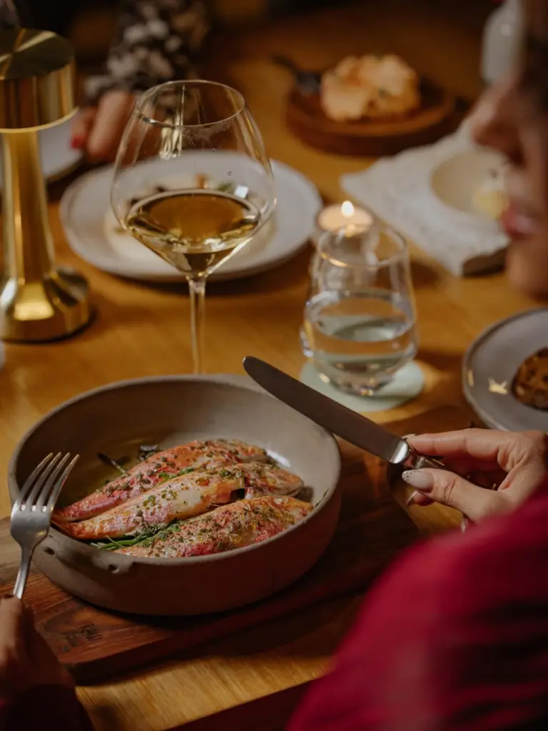 Amaracus menu offering