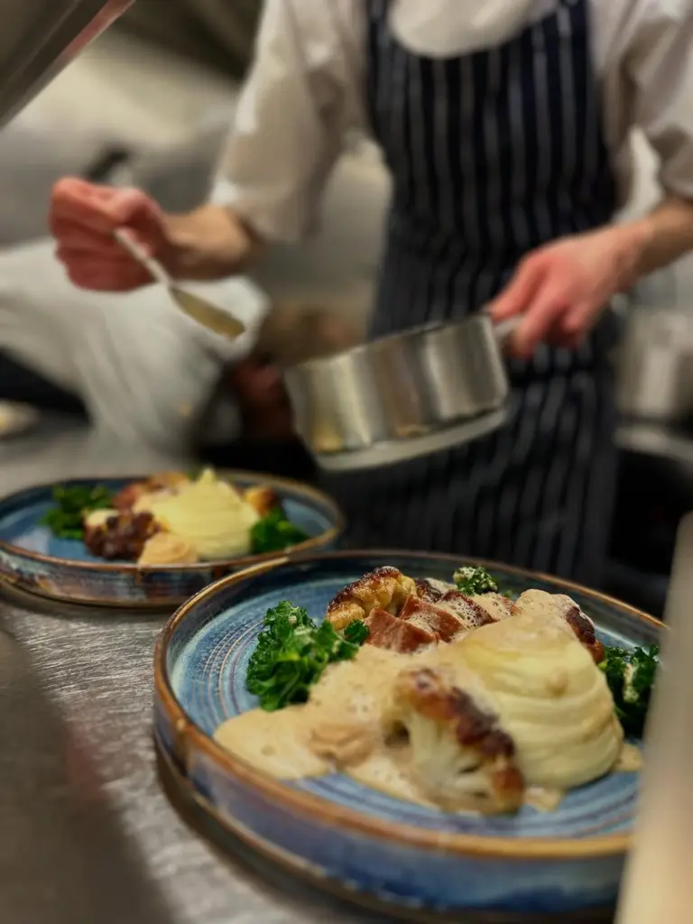 Blockley cafe dinner