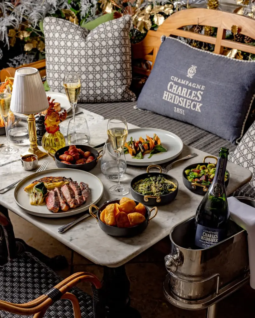 Dalloway Terrace menu