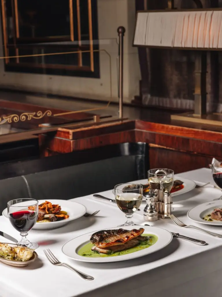 Dining at The Delaunay