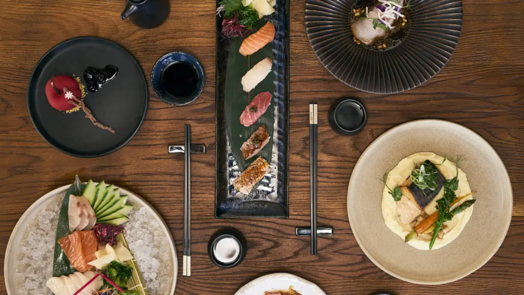 Menu offering at Bonsai