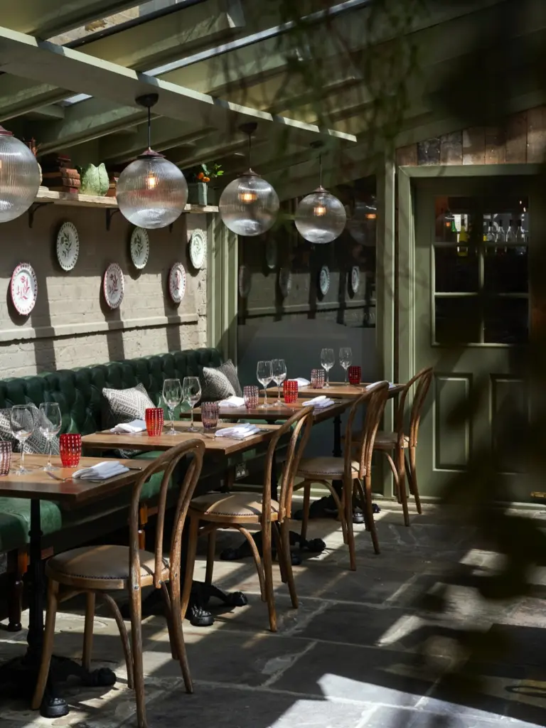 Stanley’s dining area