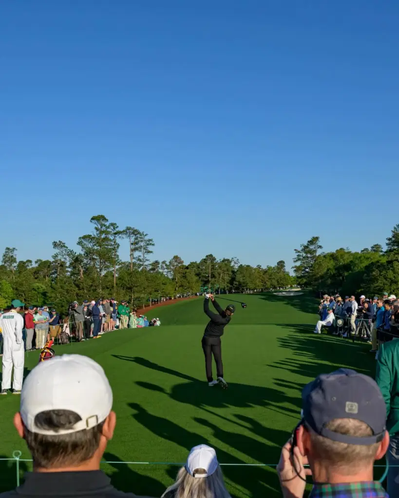Tournament experience at Augusta National Club