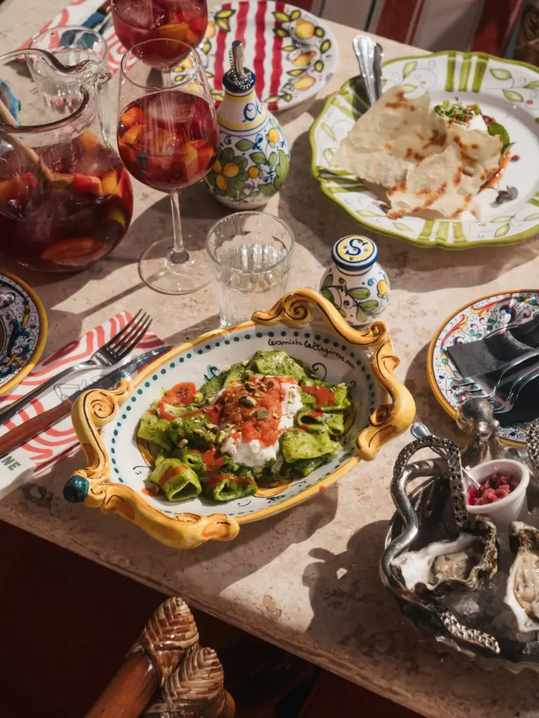 cuisine at Florentine