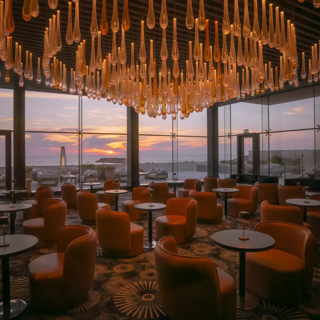 dining at Cap St Georges