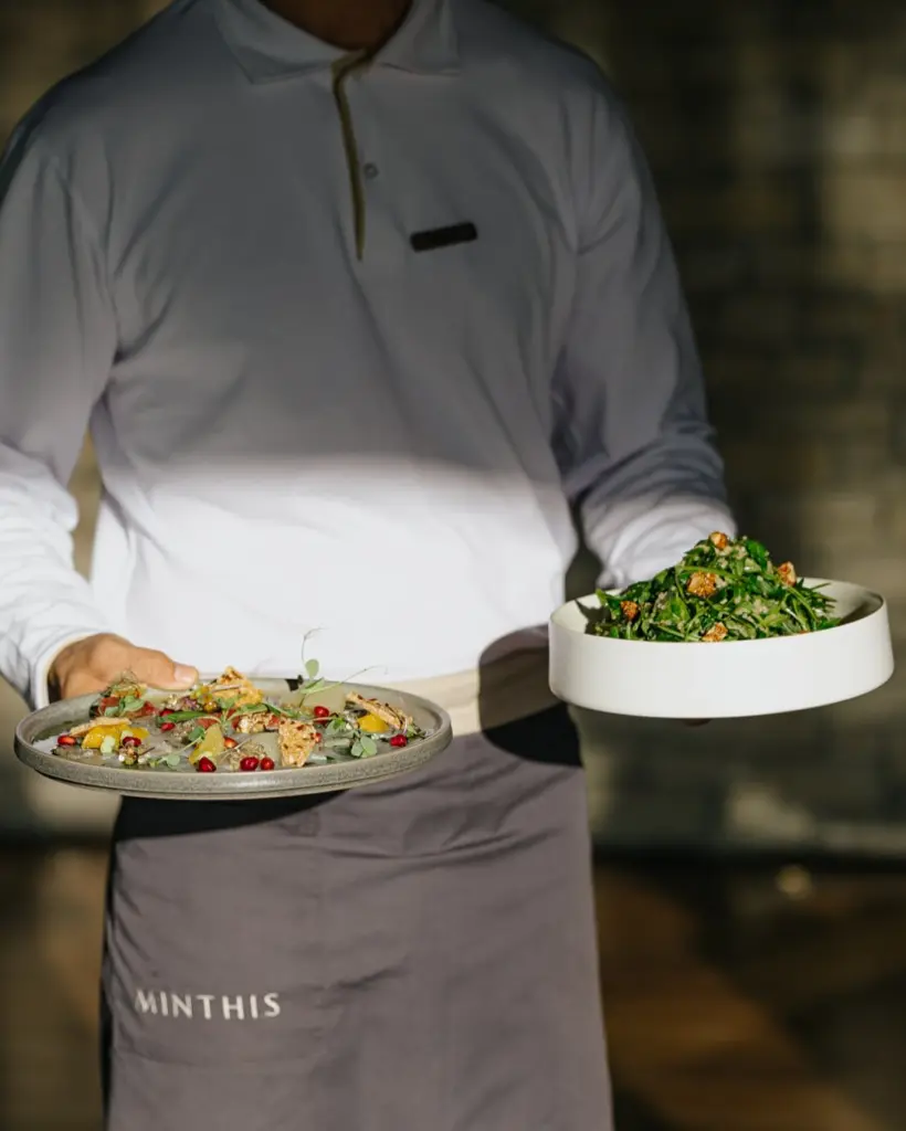 lunch offering at the Clubhouse