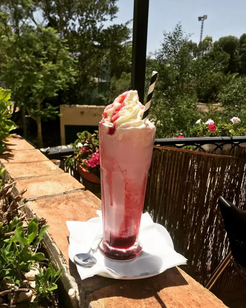 milkshakes at La Barra