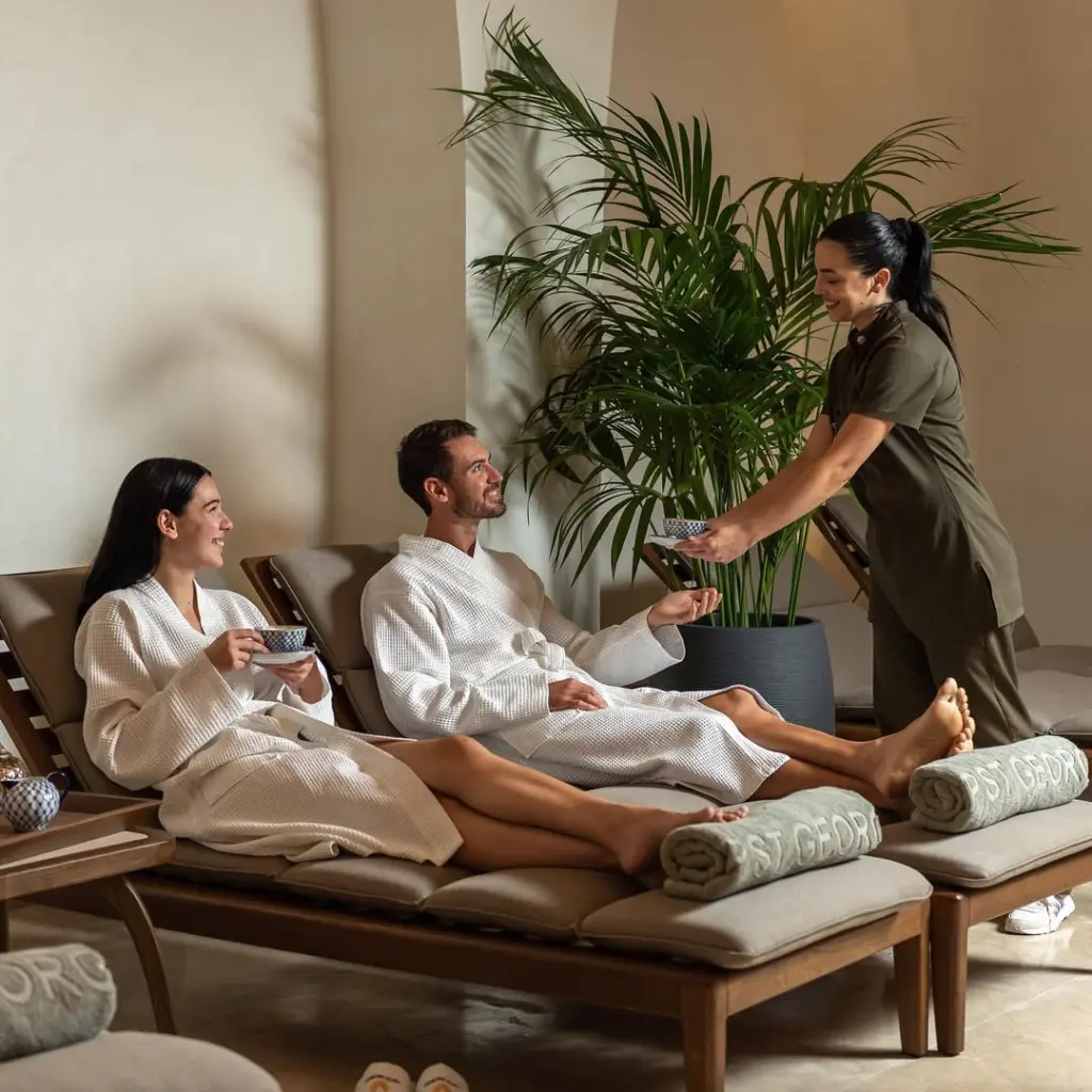 the Cleopatra spa experience