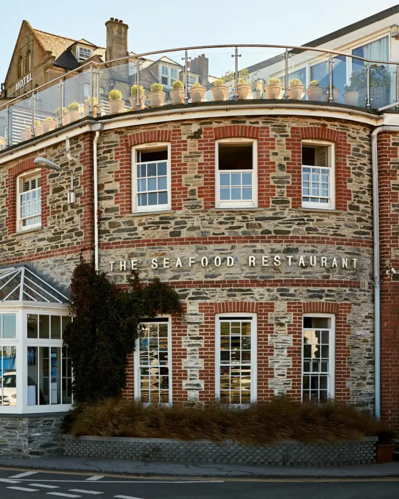 The Seafood restaurant exterior