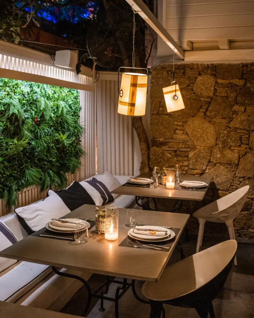 ambience at Krama Mykonos