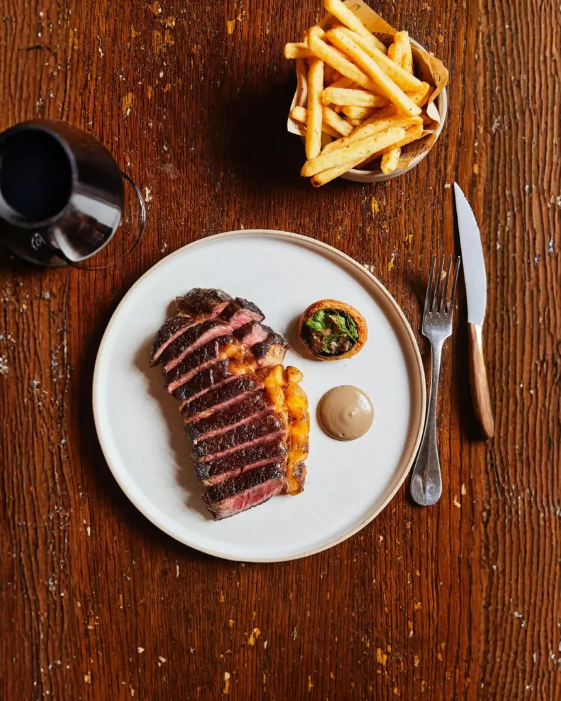 dining at The Running Horses