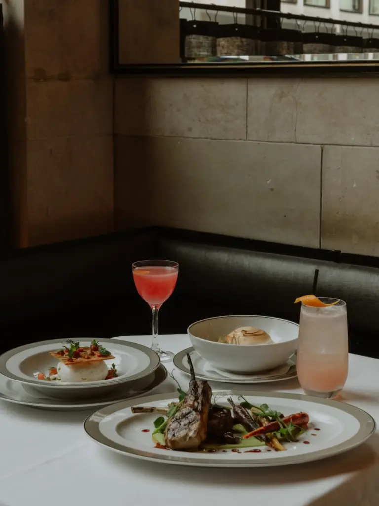 menu offering at the The Wolseley