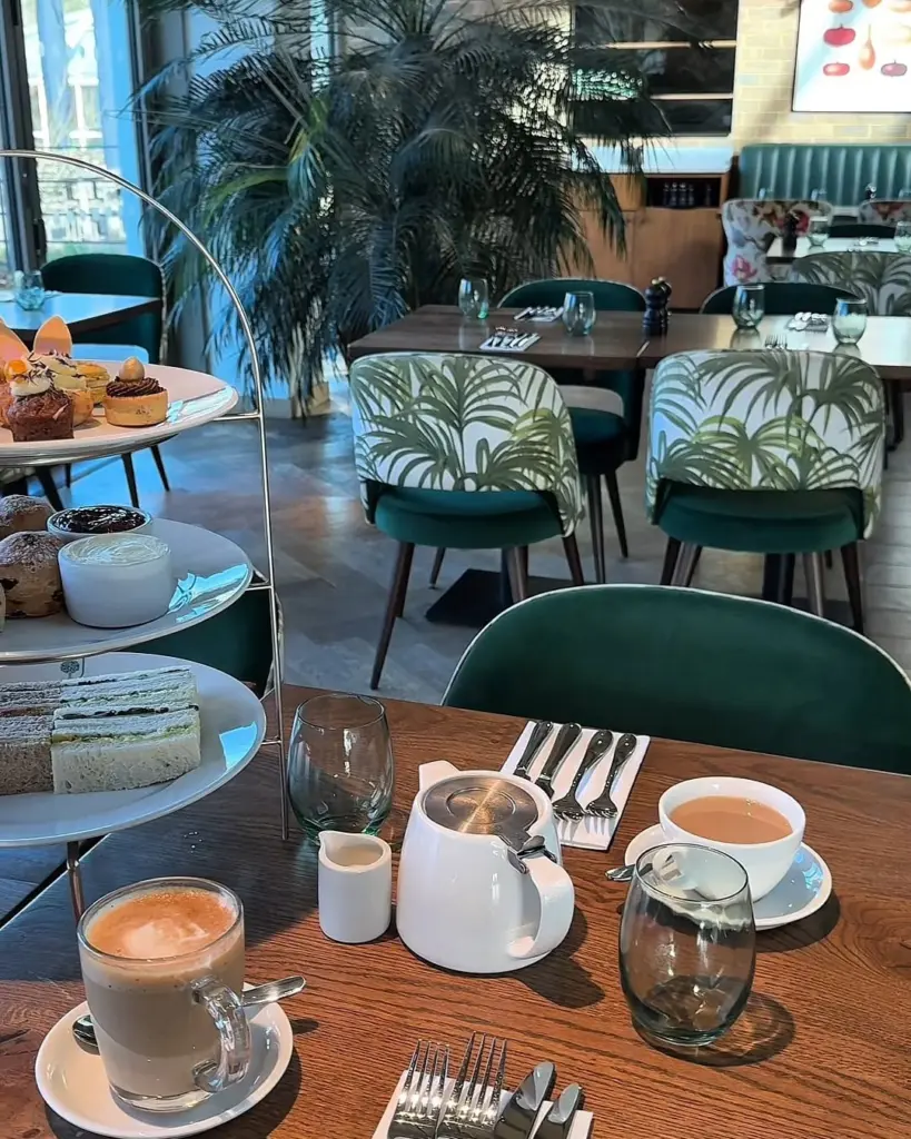afternoon tea at The Terrace restaurant