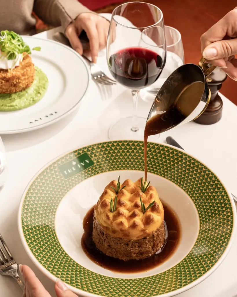 dessert offering at The Ivy Cafe