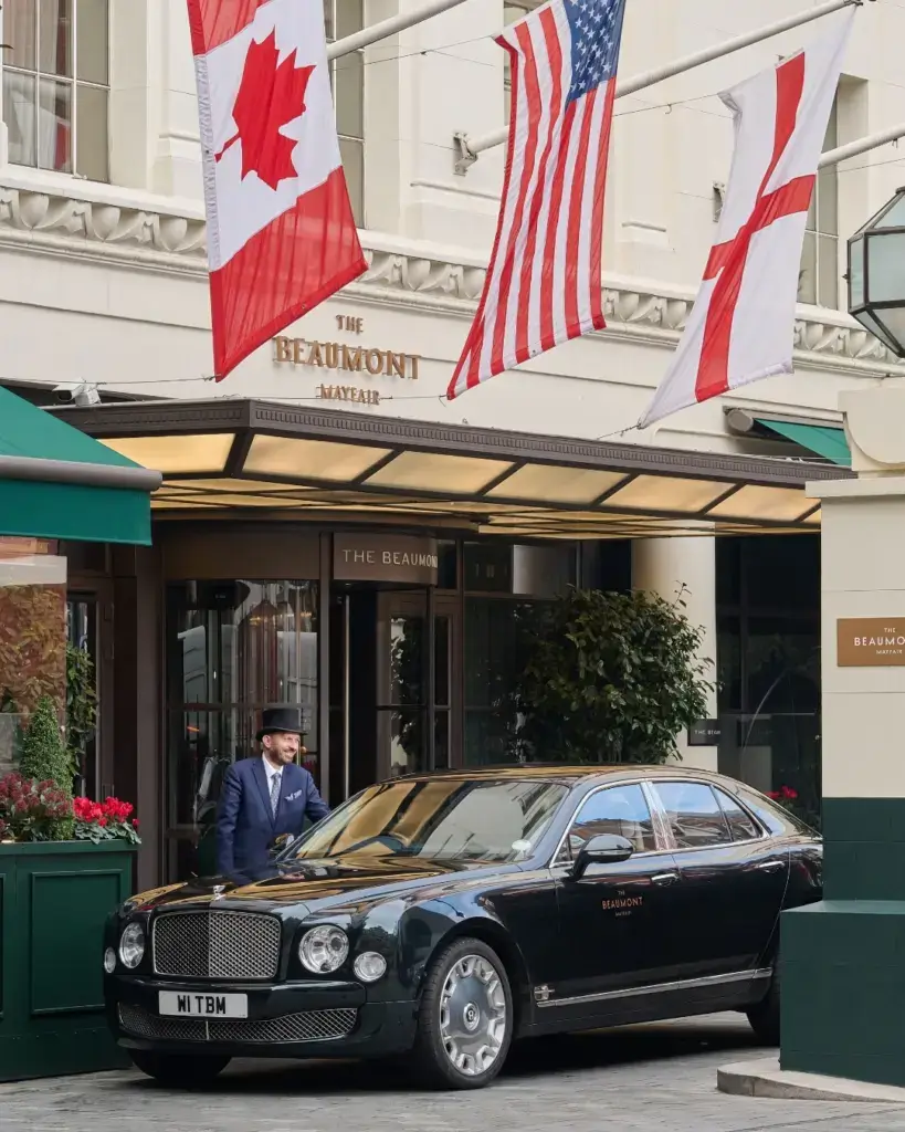 luxury stay at The Beaumont Mayfair
