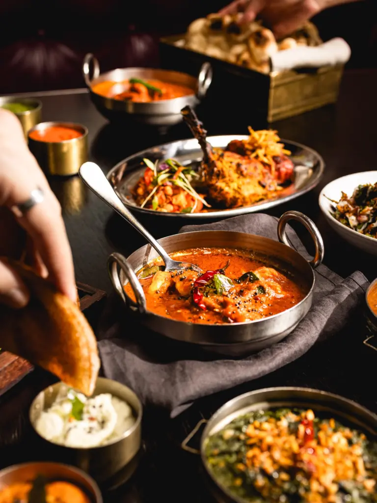 Feast of Bombay menu offering