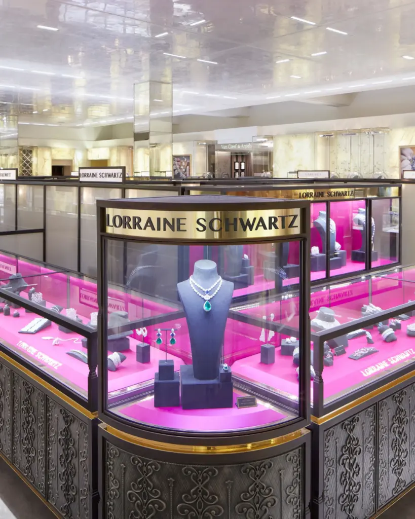 Harrods' Fine Jewellery room