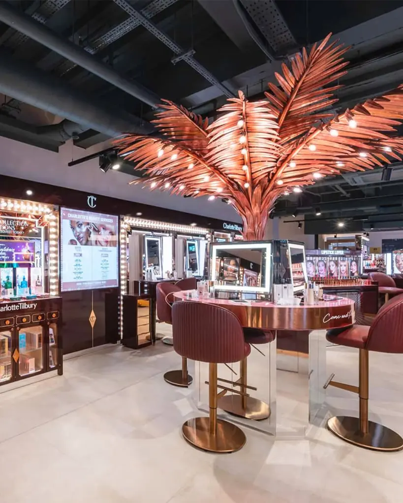 Inside the Beauty Halls