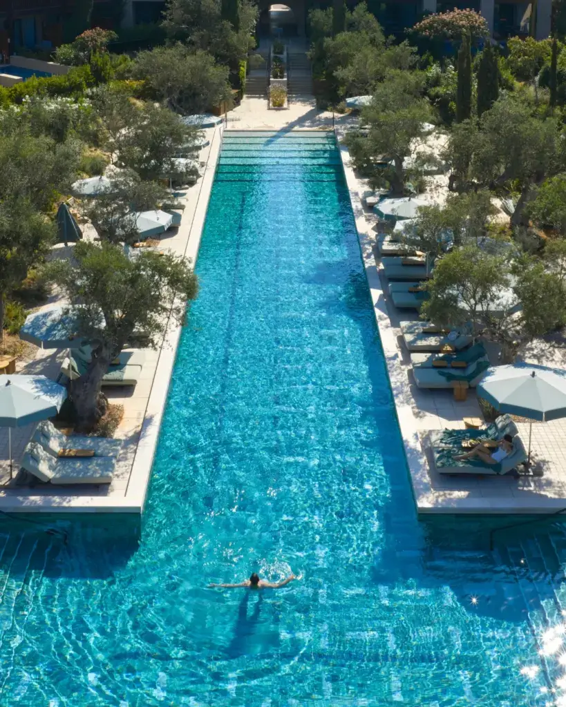 The Romanos pool experience