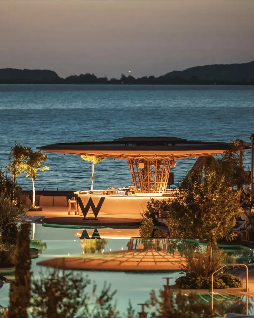 Wet Deck at W Costa Navarino