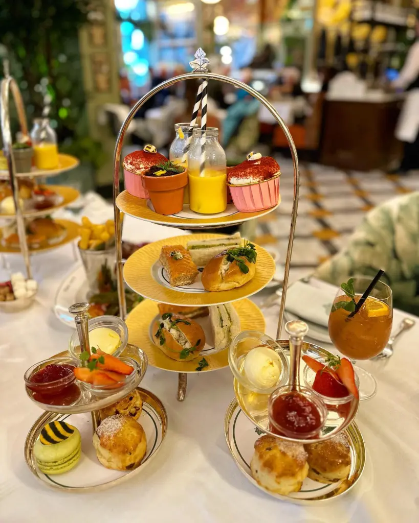afternoon tea at The Ivy