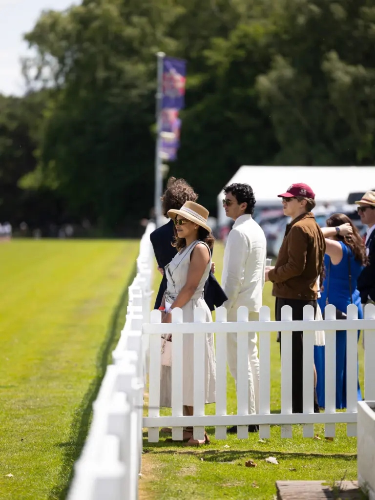attendees at Guards Polo Club