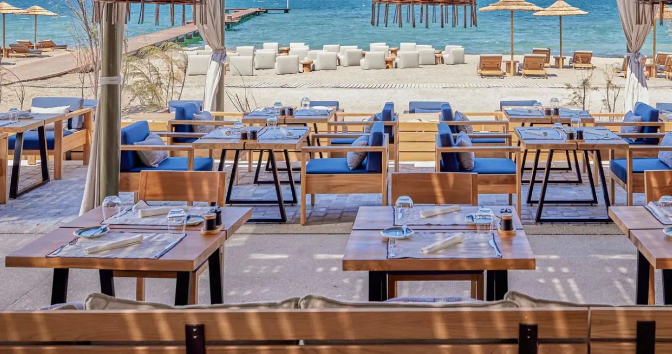 dining at Costa Navarino