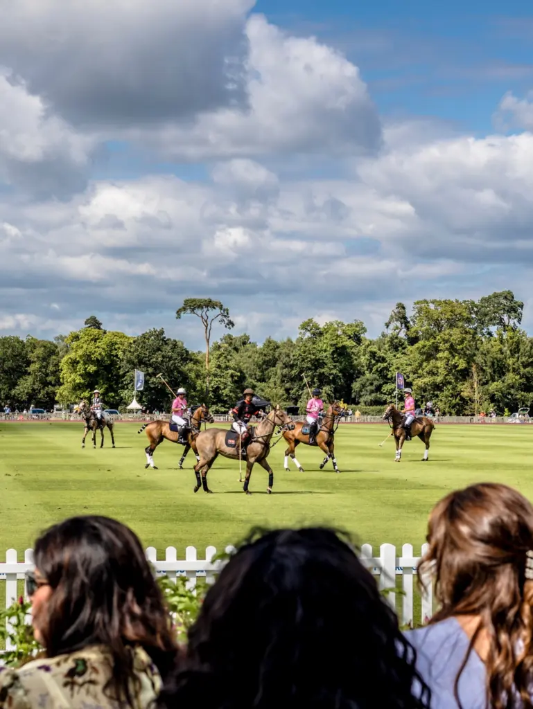 polo match at Guards Polo Club